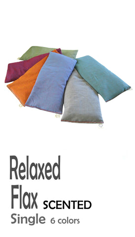 SCENTED Eye Pillow - Relaxed Flax