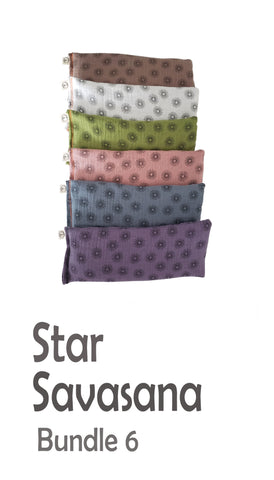 Star Savasana Eye Pillow - Bundle 6